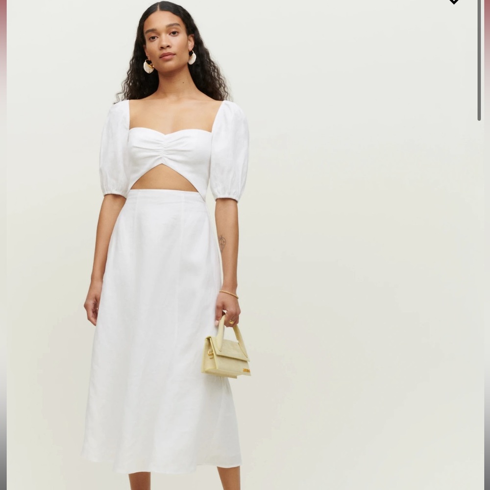Reformation Pompano Linen dress